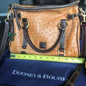 Dooney & Bourke Leather Crossbody Satchel Handbag